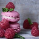 macarons, raspberries, mint-2548782.jpg