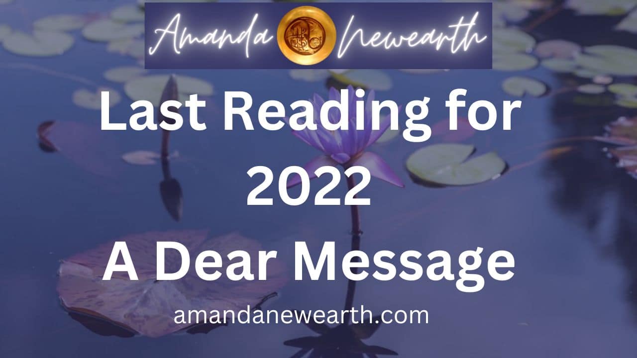 amandanewearth.com Last reading for the year